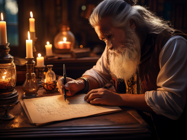 Poetry reading circle